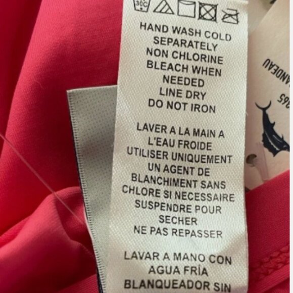 Tommy Bahama Pearl Shirred Bandeau One Piece Coral Coast Swimsuit NWT Sz 6 - Picture 7 of 8